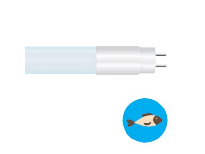 1847 1 led trubice t8 na osvetleni morske plody 18w 120 cm g13 sklo plast