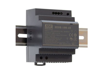 23726 6 zdroj na din listu 100w 24v hdr 100 24n