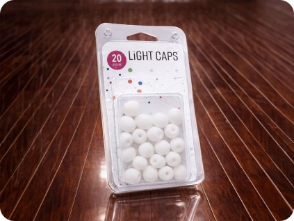 LIGHT CAPS® bílé, 20ks v balení