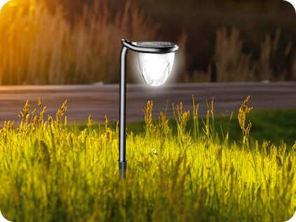 LED SOLÁRNÍ SVÍTIDLO BRILO ZAPUŠTĚNÉ/NÁSTĚNNÉ 1W, 100LM, IP44, CCT [SLI052001CCT]