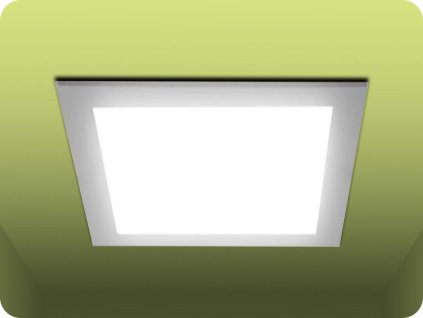 LED VESTAVĚNÝ PANEL S NAPÁJECÍM ZDROJEM 12W, 1200LM, BACKLIT, ČTVEREC, SAMSUNG CHIP