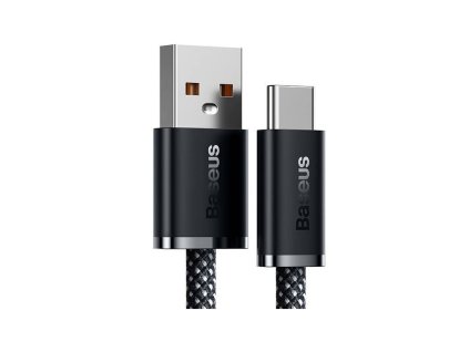 BASEUS DYNAMIC SERIES KABEL USB-A NA USB-C, 100W, 1M, ŠEDÝ [033082]
