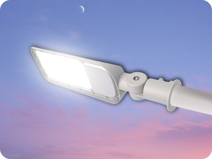 LED VEŘEJNÉ OSVĚTLENÍ S NASTAVITELNÝM ADAPTÉREM 100W, 11480LM, 115°, SAMSUNG CHIP, 4000K