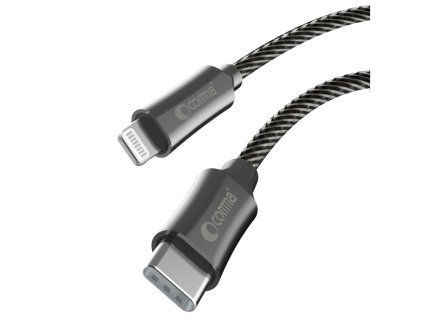 COMMA KABEL MFI USB-C - LIGHTNING 3A, 1.5M, ŠEDÝ [GSM177520]