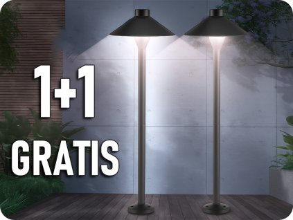 LED zahradní zapichovací svítidlo, 7W, IP65, 1+1 zdarma!