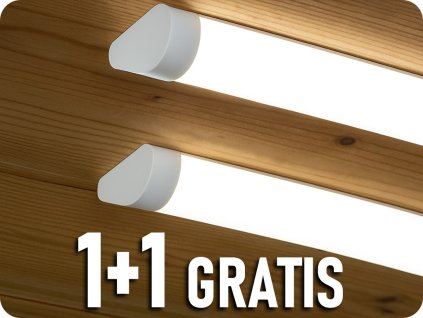 LED hranolový panel 10W, 30cm, 1+1 zdarma!