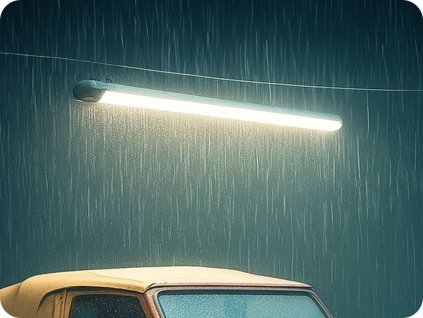 LED Voděodolná lampa 150CM 48W 6430LM IP65 CREE CHIP