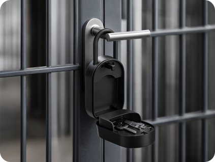 Smart uzamykatelná skříňka YEEUU 3xAAA/2xCR123A, app. Smart Life [074555]