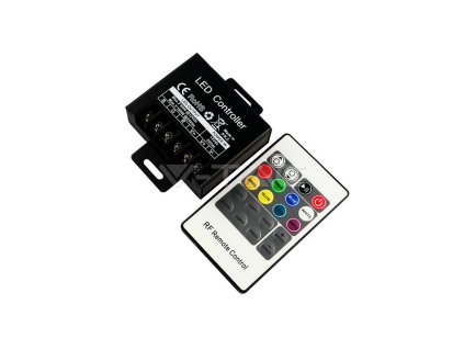 4599 1 led rgb rf ovladac 20 tlacitek 240w