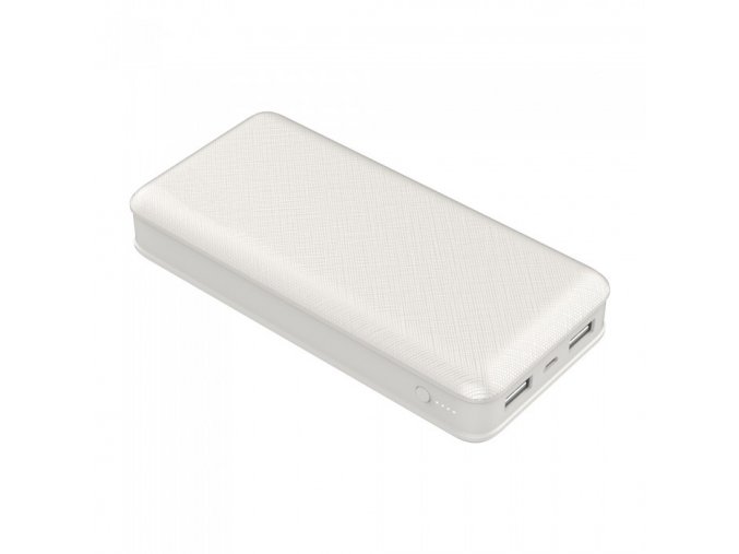 20420 1 powerbank kapacita 20000mah indikator 2xusb bily