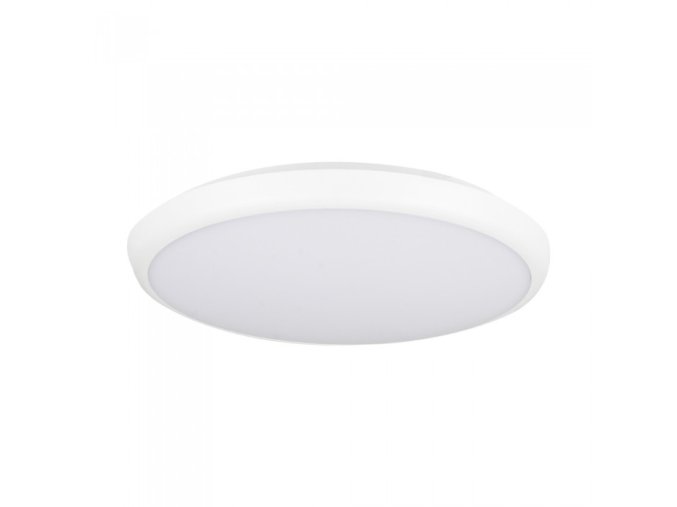 LED Dome Light Slim stropní / nástěnné svítidlo se senzorem, 12W (1440lm), SAMSUNG chip, IP65 (Barva světla Studená bílá 6400K)