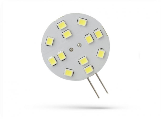 Spectrum LED žárovka G4, 2W, 12LED, 12V, 30mm [WOJ+13782]