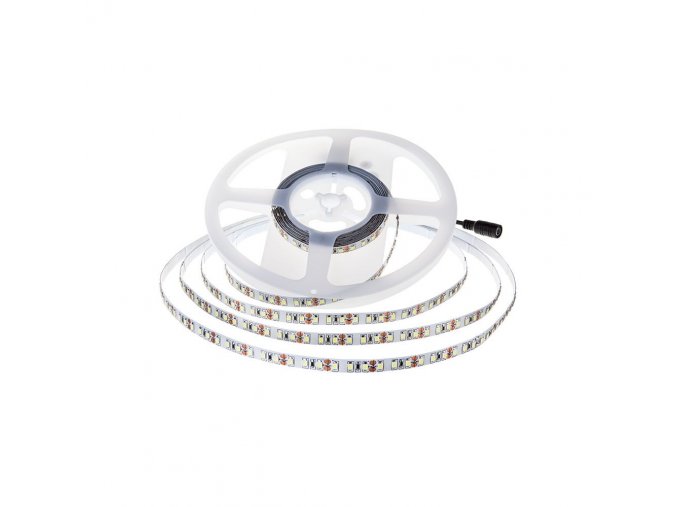 LED pás do interiéru 7,2W/m (600Lm/m), 120LED/m, SMD2835, 24V (Barva světla Studená bílá      6400K)