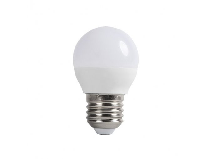 LED žárovka stmívatelná E27, 6W (480-520lm), G45 [WOJ+14380]