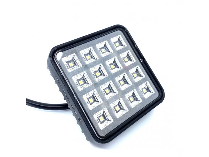 LED pracovní světlo s vypínačem, 16W, max. 2400lm, 12/24V [L0154]