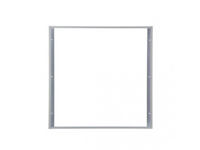 Solight hliníkový stříbrný rám pro instalaci panelů s rozměrem 595x595mm, na strop/stěnu, výška 68mm