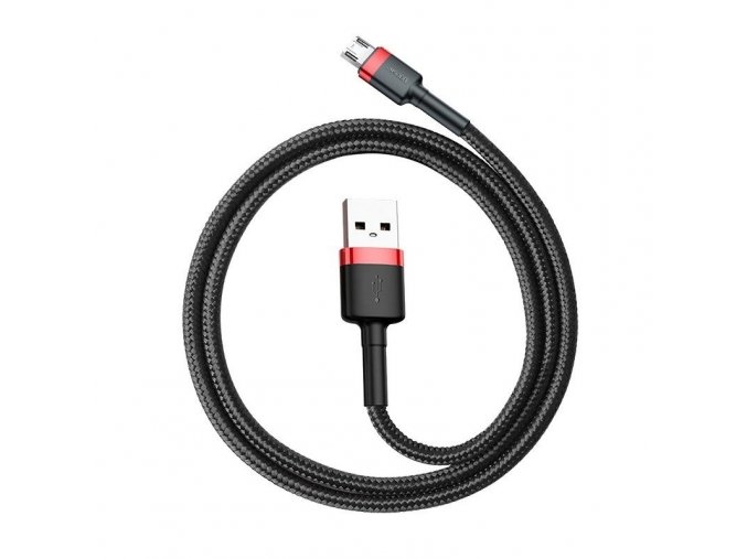 Baseus Cafule USB-C kabel, 2A, 3m, černá+červená [CATKLF-U91]