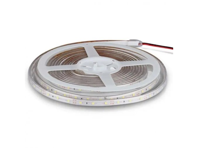 LED pás do exteriéru MODRÝ 5m 5W/m 420LM/m 60 LED/M, SMD3528, IP65 12V voděodolný