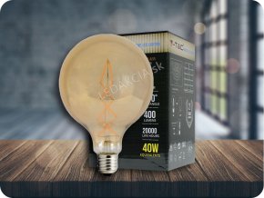 1451 3 e27 led filament retro zarovka 8w tepla bila 2200k