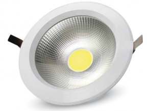 Cob Led Zapuštěné Svítidlo 20W, Vysocesvítivé, A ++ (Barva světla Studená bílá)