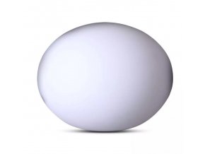 LED RGB svítidlo BALL 20x14 cm, IP67, plast, dobíjecí