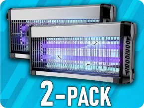 Elektronický lapač hmyzu, 2x20W/2-PACK! [11182]