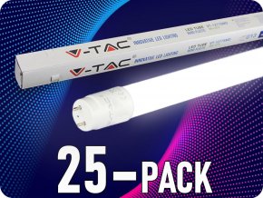 LED trubice T8, 20W, 2100lm, G13, nano plast, 150cm/25-PACK!