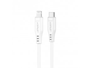 Acefast kabel USB-C -> Lightning, MFi, 1,2m max.30W Max. 3A bílý [C3-01 w]