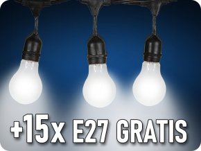 3673 +15 E27 gratis