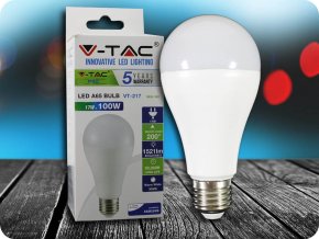 E27 LED ŽÁROVKA 17W, A65, SAMSUNG CHIP - ZÁRUKA 5 LET! (Barva světla Studená bílá)