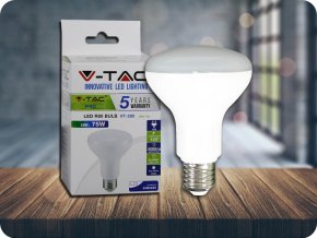 E27 LED ŽÁROVKA 10W, R80, 800 LM - SAMSUNG CHIP - ZÁRUKA 5 LET! (Barva světla Studená bílá)