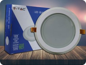 Led Panel Kulatý, 18W, 1260Lm Ø20Cm (Barva světla Neutrální bílá)