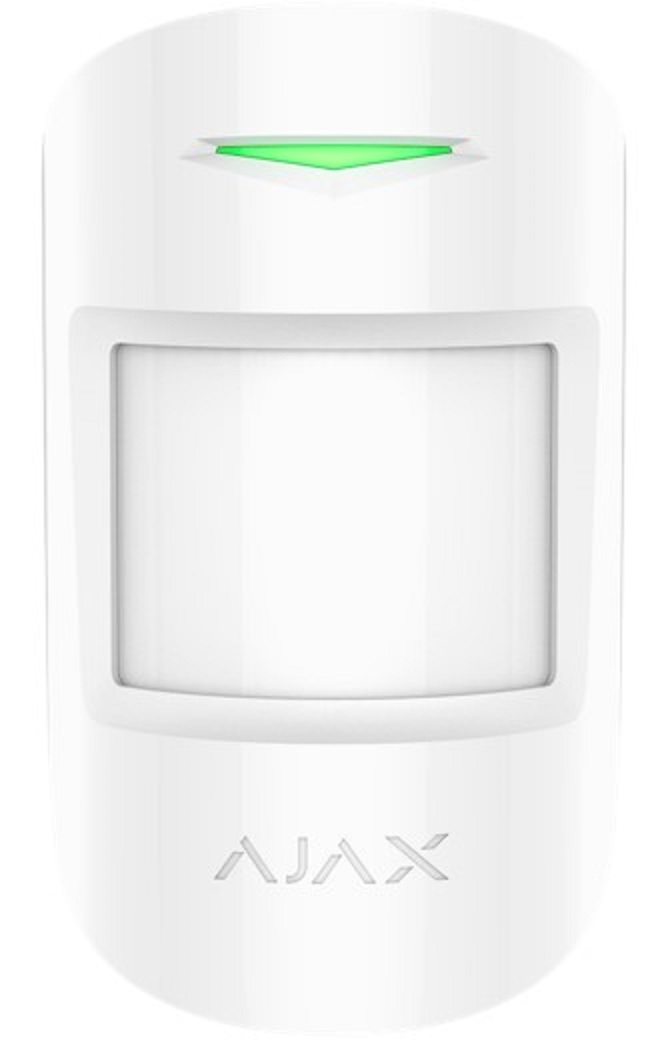 AJAX MotionProtect Plus Pokročilý detektor s podporou ověření fotografie alarmu, bílý [8227]