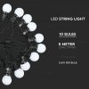 16069 3 led retezove svitidlo 10x 0 5w rgb led zarovky 5m 24v ip44