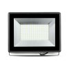 100W LED reflektor (8500lm), černý (Barva světla Studená bílá)