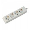 20159 1 prodluzovaci kabel 4 zasuvky 1 5m 16a 3g1 5mm2 bily