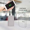 20420 6 powerbank kapacita 20000mah indikator 2xusb bily