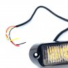 Led Cree Výstražní Světlo, 9W, 12-24V Oranžové, Ip67