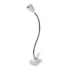 23375 5 solight led stolni lampicka 2 5w 3000k clip bila wo33 w