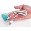 23825 4 1m micro usb kabel bily pearl series