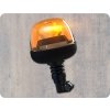 LED výstražný maják 22W, 10xLED, flex, napojení přes úchyt, 12-24V, oranžový [ALR0069]