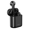 Baseus bezdrátová sluchátka TWS W09, černé, 40mAh sluchátko, 450mAh pouzdro