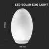 LED solární vajíčko RGB + WW, IP44, dobíjecí, výdrž 6-8h