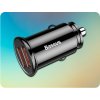 Nabíjecí adaptér do auta Baseus Dual QC 3.0, 30W, černý