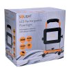 Solight LED reflektor, přenosný, nabíjecí, 20W, 1600lm, oranžovo-černý [WM-20W-DE]