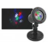 Zahradní projektor LTC LED 4W, IP44, barevné vločky, 2 vyměnitelné stojany [LXBN101]