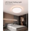 LED Smart Stropní svítidlo 32W, 2200lm, CCT, 2700-6500K + RGB podsvícení [BW-CLT1]