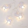 LED řetěz bílé sobíky, kovový, 1.35m, 10LED, 2xAA, teplá bílá, bez funkcí, transparentní kabel [XB10WW2A]