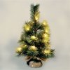 Solight vánoční stromek 45cm, 15LED, 3xAA, IP44, časovač [1V238]