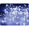 LED dekorační řetěz cluster 2.5m, 50LED, 3xAA, studená bílá, bez funkcí, stříbrná [X01502117]